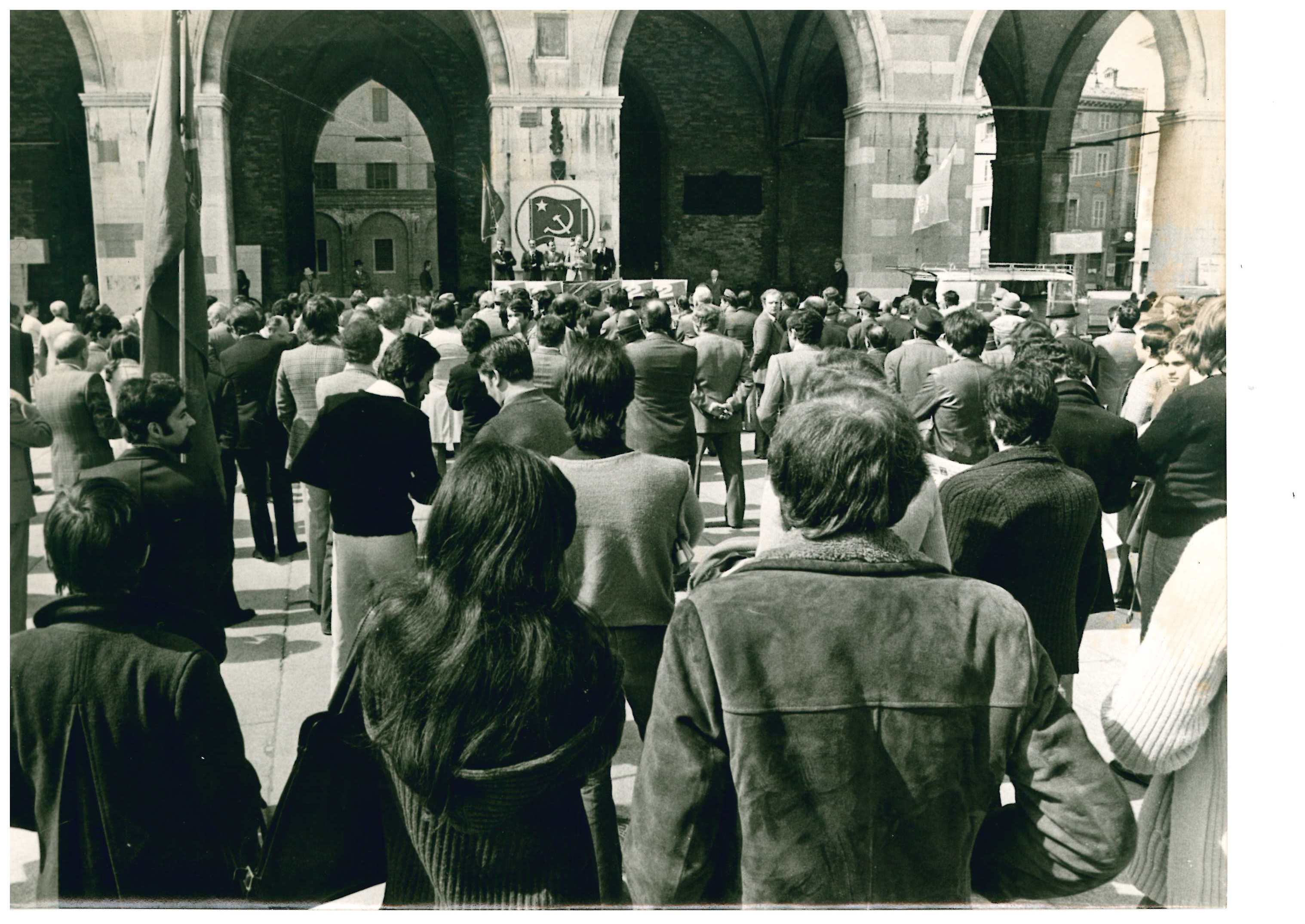 manifestazione PCI Gotico piacenza